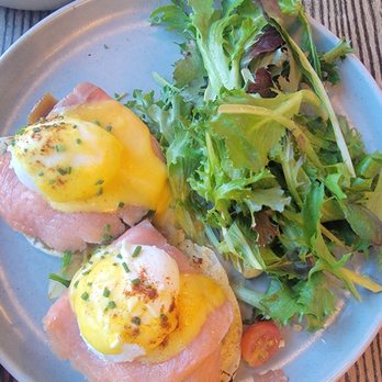 Foreigner - Salmon egg benedict - Breakfast & Brunch Near Me - San Mateo, California