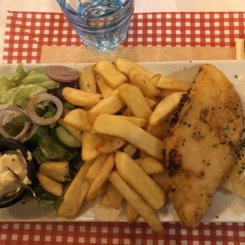 Le Corail - Undercooked fish and subpar soggy chips - French Near Me - Paris, 75