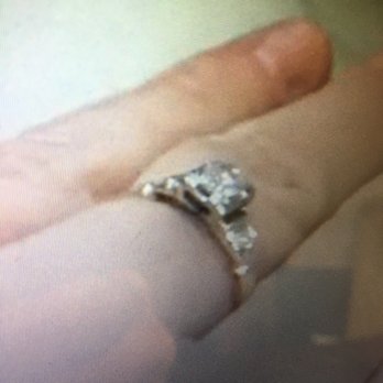 Jeweler's Touch - poor photo but it's the best I have of ring before reconstruction. It was broken in at least 6 spots and the bridge was almost nonexistent - Jewelry Near Me - Brea, California Jeweler's Touch - poor photo but it's the best I have of ring before reconstruction. It was broken in at least 6 spots and the bridge was almost nonexistent - Jewelry Near Me - Brea, California