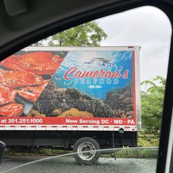 Cameron's Seafood - Truck and next to their food truck