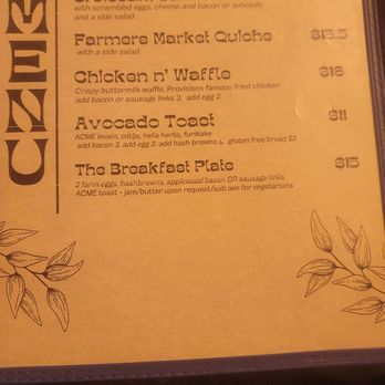 Provisions - Breakfast time - Coffee & Tea Near Me - Vallejo, California Provisions - Breakfast time - Coffee & Tea Near Me - Vallejo, California
