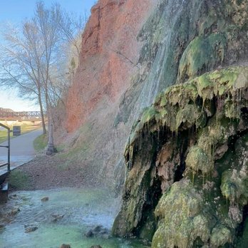 Hot Springs Waterfall - Rees's Roots - Hot Springs Waterfall - Hot Springs South Dakota - Local Flavor Near Me - Hot Springs, South Dakota