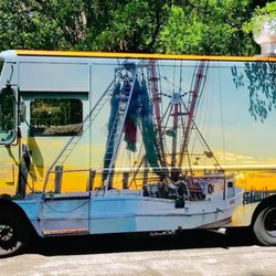 Crystal Coast Seafood - Their unmistakable food truck.