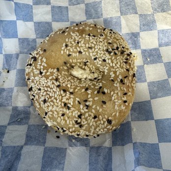 Daniel's Bagels - Sesame bagel with cream cheese - Bagels Near Me - Los Angeles, California Daniel's Bagels - Sesame bagel with cream cheese - Bagels Near Me - Los Angeles, California