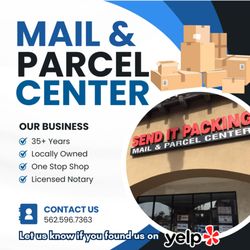 Send It Packing - Shipping Packing Notary Shredding Mailbox Rental Locally Owned and Operated Shipping and Packing Center. Skip the post office and Send It!