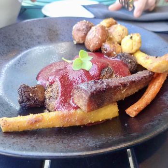 Foglia - Lion's mane with carrots and potatoes - Vegan Near Me - Bristol, Rhode Island