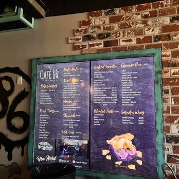 Cafe 86 - Menu as of July2023 - Desserts Near Me - Artesia, California Cafe 86 - Menu as of July2023 - Desserts Near Me - Artesia, California