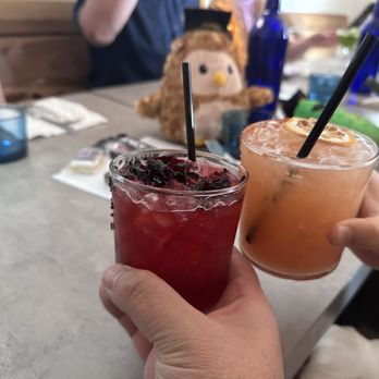 Maple Street Eatery - Dark Desert Highway - cheers with my niece and her mocktail - Bars Near Me - Livermore, California Maple Street Eatery - Dark Desert Highway - cheers with my niece and her mocktail - Bars Near Me - Livermore, California