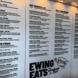 A lot of reviews never show the menu so I figured I would