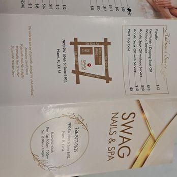 Swag Nails & Spa - March 2024 - Massage Near Me - Miami, Florida