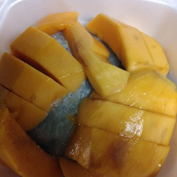 Bann Thai - Mango with Sweet Sticky Rice- a favorite!  $5.95. - Thai Near Me - Maize, Kansas