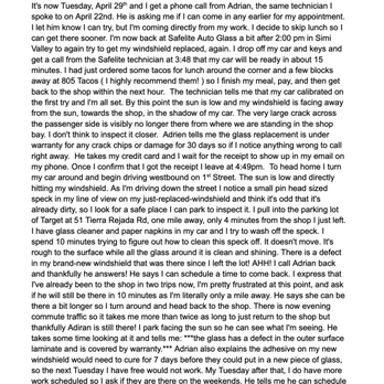 Safelite Autoglass - Simi Valley - Page 2 of full review - Auto Glass Services Near Me - Simi Valley, California Safelite Autoglass - Simi Valley - Page 2 of full review - Auto Glass Services Near Me - Simi Valley, California
