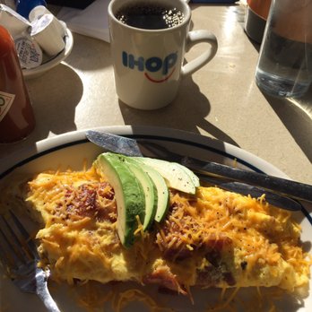 IHOP - Bacon avocado cheese omelette, yum!!! - American Near Me - La Habra, California IHOP - Bacon avocado cheese omelette, yum!!! - American Near Me - La Habra, California