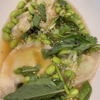 True Food Kitchen - Edamame Dumplings - New American Near Me - Austin, Texas True Food Kitchen - Edamame Dumplings - New American Near Me - Austin, Texas