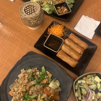 Laos Kitchen - Egg rolls cucumber salad - Laotian Near Me - San Rafael, California