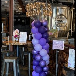Balloons You Love - Season 1 Celebration Column with puffy letters