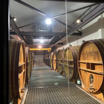 Roederer Estate - Barrel room - Wineries Near Me - Philo, California