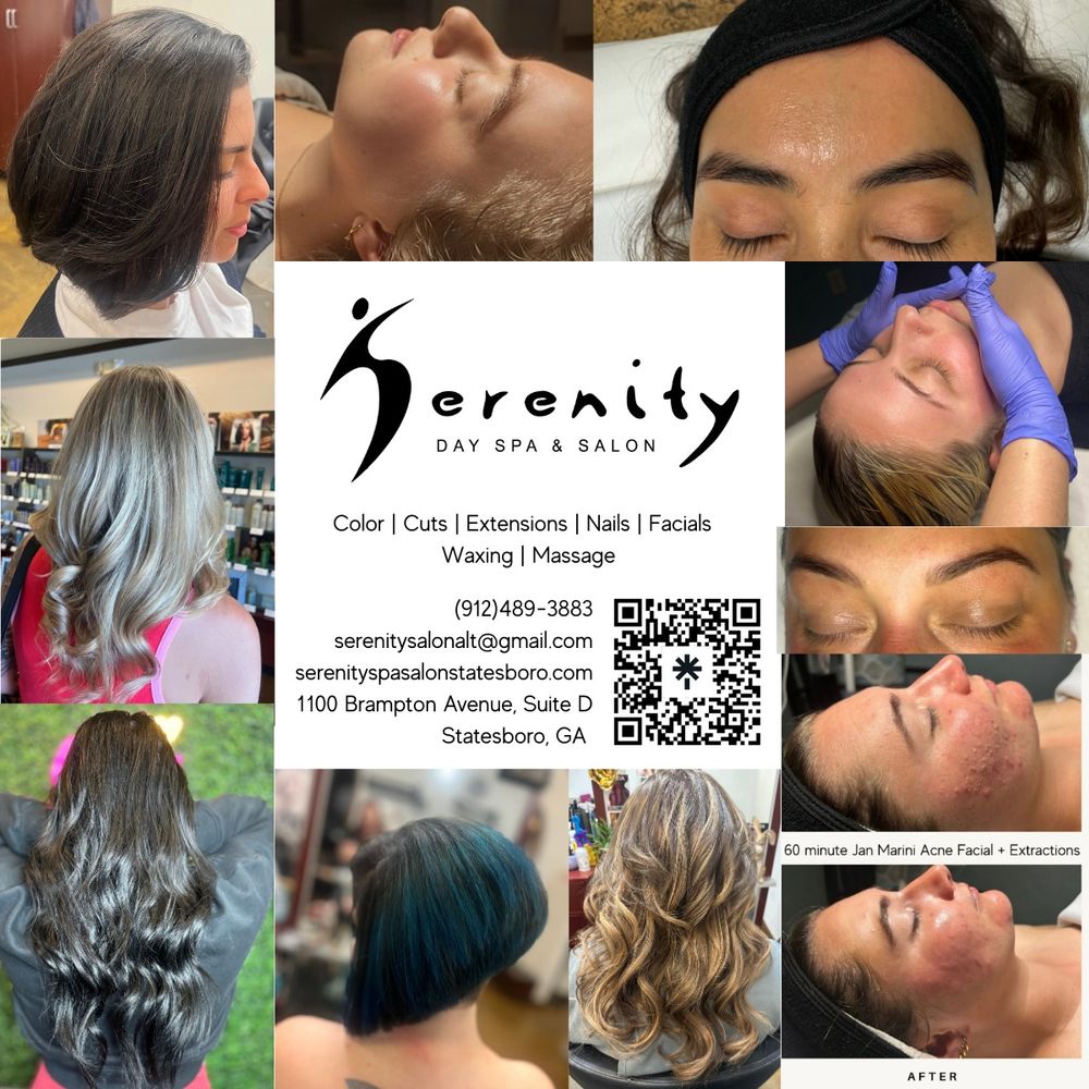Serenity Day Spa & Salon Logo