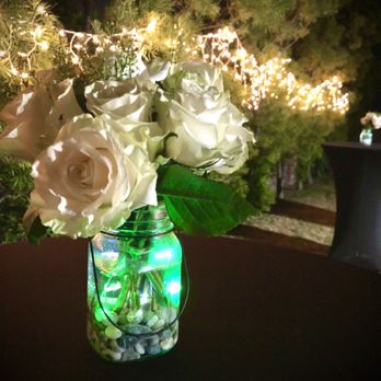 Tlapazola Event Rentals - Centerpiece:glass mason jar from the dollar store - Party Equipment Rentals Near Me - Gardena, California Tlapazola Event Rentals - Centerpiece:glass mason jar from the dollar store - Party Equipment Rentals Near Me - Gardena, California