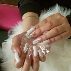 Spiritually Beautified - Custom love white with bling
