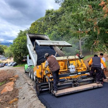 Eg Paving Construction - two men working on a road - General Contractors Near Me
