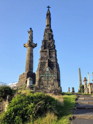 The Glasgow Necropolis by null