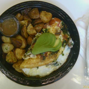 Zanzibar Cafe - Breakfast Veggie Omelette! A lot heftier and oilier than I expected for a breakfast course. - Coffee & Tea Near Me - La Jolla, California Zanzibar Cafe - Breakfast Veggie Omelette! A lot heftier and oilier than I expected for a breakfast course. - Coffee & Tea Near Me - La Jolla, California