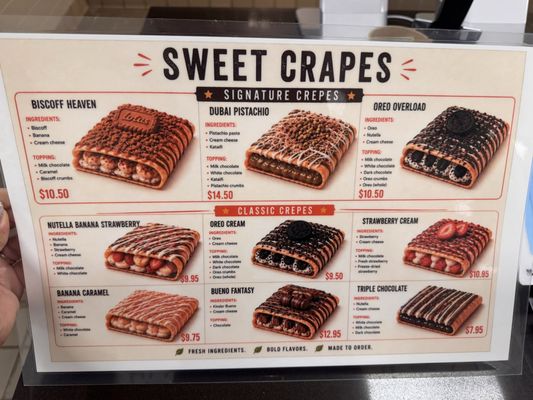 Menu photo 1 Flips Coffee & Crepes Granby, CT Menu photo 1 Flips Coffee & Crepes Granby, CT