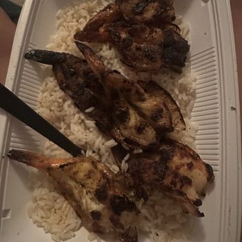California Fish Grill - Burnt shrimp with no sauce. - Seafood Near Me - San Diego, California