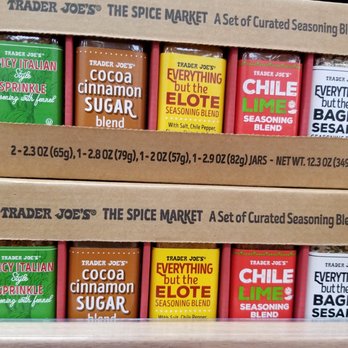 Trader Joe's - New holiday item. 5 pack of their best seasonings. - Grocery Near Me - Hillsboro, Oregon Trader Joe's - New holiday item. 5 pack of their best seasonings. - Grocery Near Me - Hillsboro, Oregon