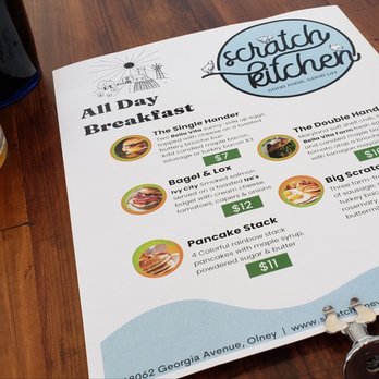 Scratch Kitchen - Breakfast & Brunch Near Me - Olney, Maryland