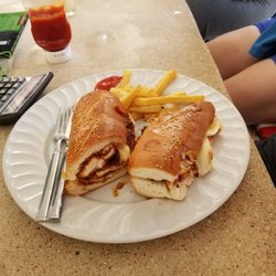Kelley's Sports Bar - Chicken parm sando!