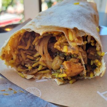Curry Up Now - Paneer Tikka Masala Burrito - Vegetarian Near Me - San Francisco, California Curry Up Now - Paneer Tikka Masala Burrito - Vegetarian Near Me - San Francisco, California