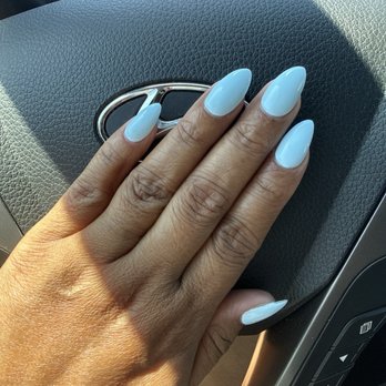 Neon Nails and Spa - Acrylic full set almond shaped gel polish - Nail Salons Near Me - Fresno, California Neon Nails and Spa - Acrylic full set almond shaped gel polish - Nail Salons Near Me - Fresno, California