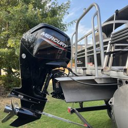 Norris Marine - The correct tow bar installed thanks to bass pro in okc