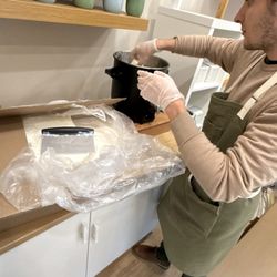 Lifebloom Candle Bar & Shop - Wax preparation