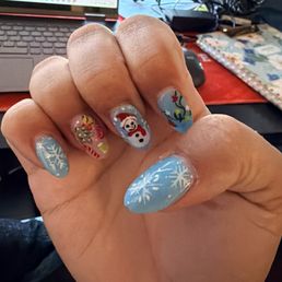 Nails done by Simon