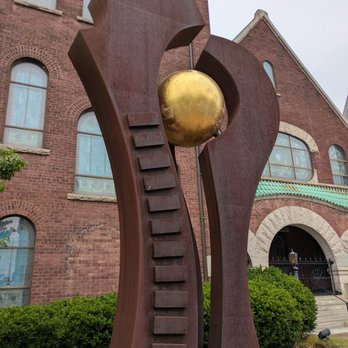 Trinity - Trinity in front of the West Market Street United Methodist Church, Greensboro - Public Art Near Me - Greensboro, North Carolina