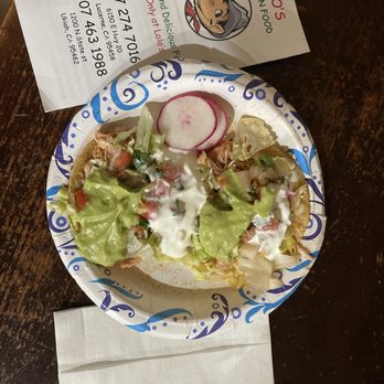 Lalo's Mexican Food - Chicken tacos - Mexican Near Me - Lucerne, California