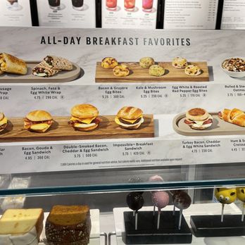 Starbucks - all day breakfast favoritess on display - Coffee & Tea Near Me - Vernon Hills, Illinois Starbucks - all day breakfast favoritess on display - Coffee & Tea Near Me - Vernon Hills, Illinois