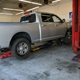 Here at the spot getting my tires rotated!!!