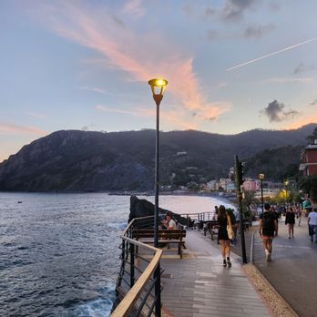 Comune di Monterosso - View of the newer part of town at sunset - Landmarks & Historical Buildings Near Me - Monterosso al Mare, SP