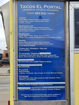 Menu photo 3 Tacos El Portal Goshen, IN Menu photo 3 Tacos El Portal Goshen, IN