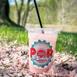 Pop The Soda Shop - Cherry Blossom was a huge hit this spring! Even though it was a spring drink you can always get it at Pop. Just ask for it by name.