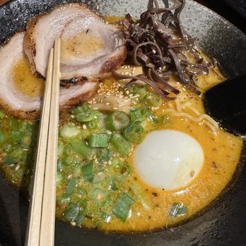 Yoshi Ramen - Spicy tonkatsu ramen 5/5! - Ramen Near Me - Granite Bay, California