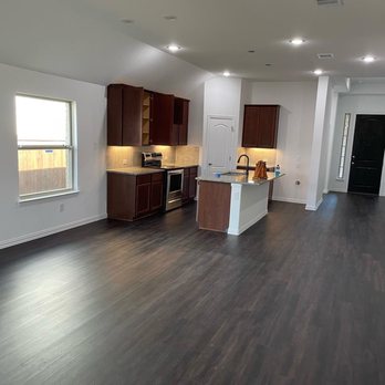 Brightland Homes - Kitchen and partial living room - Home Developers Near Me - Addison, Texas