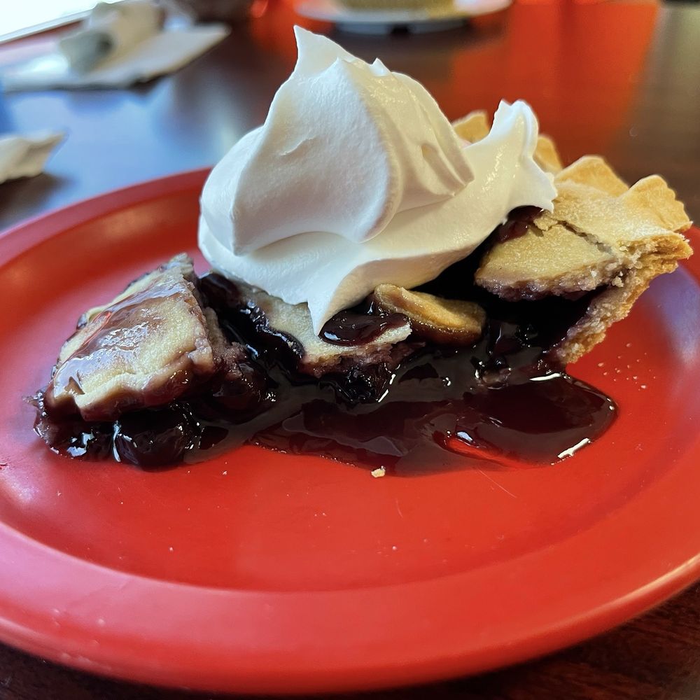 Mammie's Country Kitchen - Homemade pie. Was good but could have used more filling. - Salad Near Me - Albany, Ohio Mammie's Country Kitchen - Homemade pie. Was good but could have used more filling. - Salad Near Me - Albany, Ohio