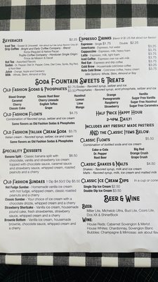Menu photo 1 Corner Drug Cafe Clifton, TX