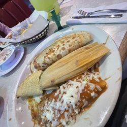 El Vecino Mexican Restaurant - Combination T: Taco, Enchilada, Tamale & Quesadilla