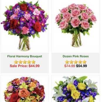 Avas Flowers - False advertising from Ava's flowers website - Florists Near Me